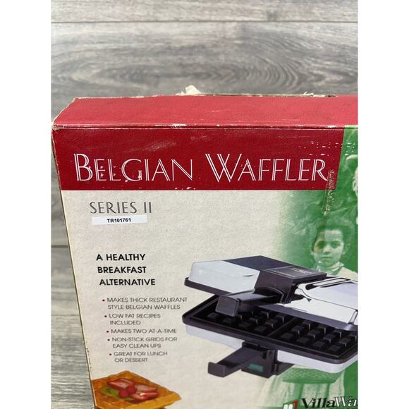 Villaware Belgian Waffler Waffle Maker Model 3300 Vintage USA - Picture 8 of 8